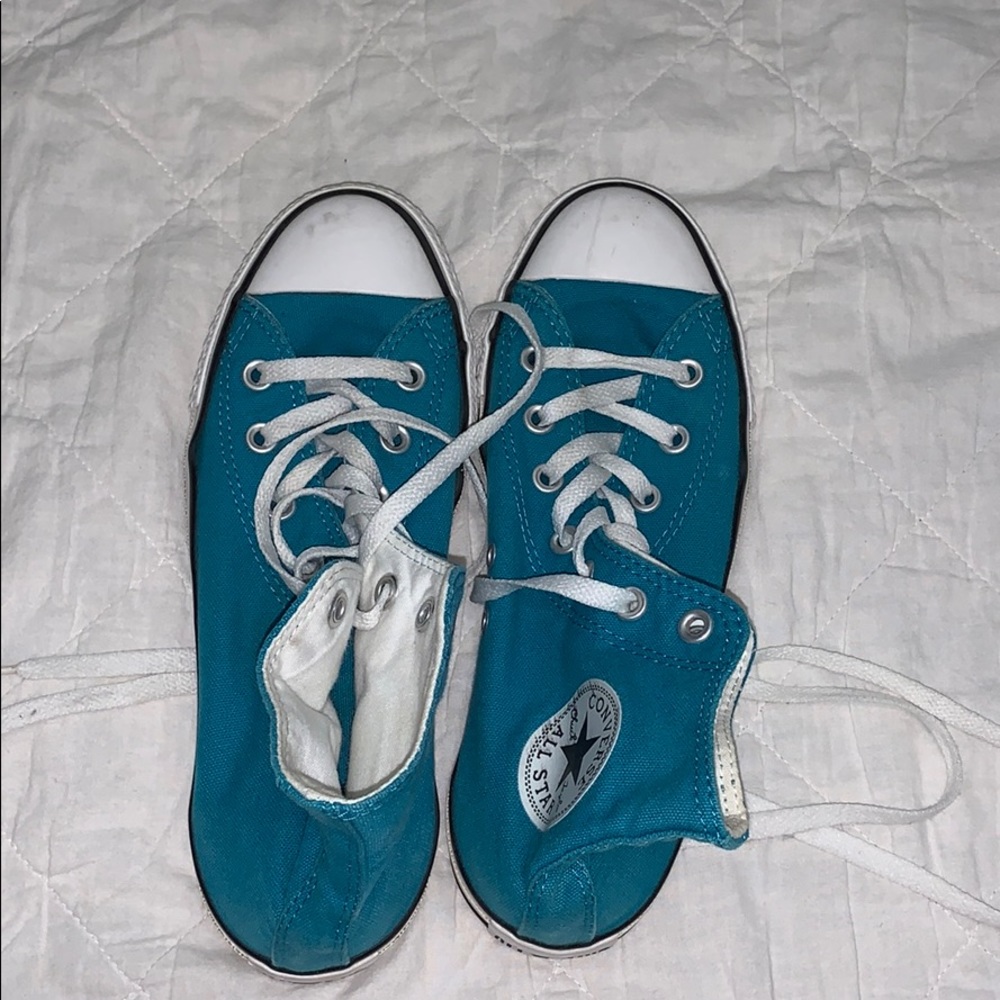 Turquoise All-Star Converse!